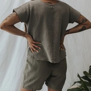 Uniform Handmade gauze box top